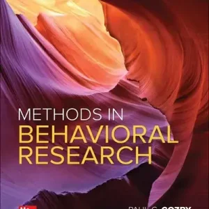 Expressleverans Methods in Behavioral Research ISE | 15:e upplagan