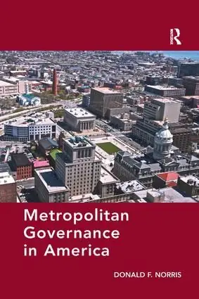 Nyhet Metropolitan Governance in America | 1:a upplagan