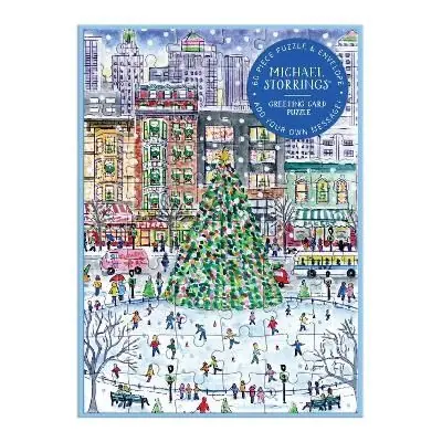 Endast denna vecka Michael Storrings Christmas in the City Greeting Card Puzzle | 0:e upplagan
