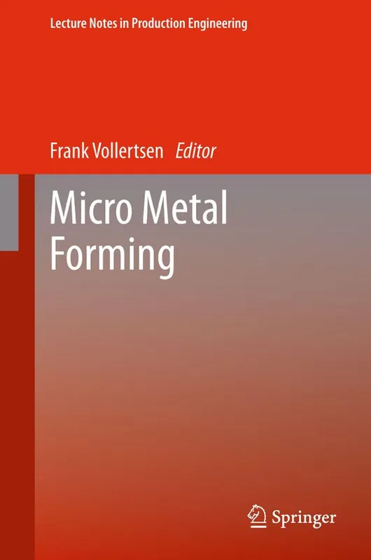 Micro Metal Forming | 1:a upplagan Premium