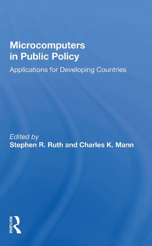 Köp nu Microcomputers In Public Policy | 1:a upplagan
