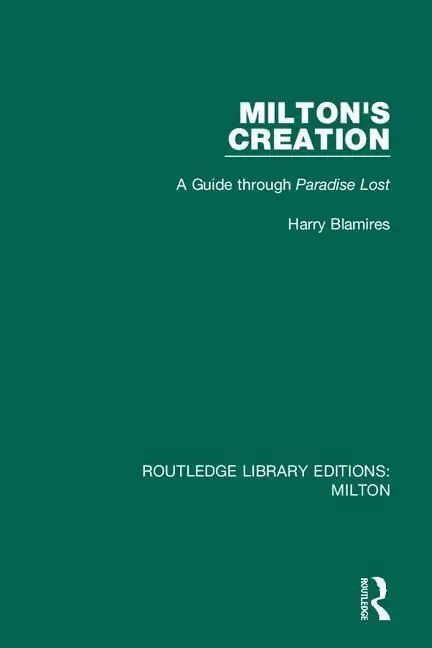 Milton's Creation | 1:a upplagan Extra rabatt
