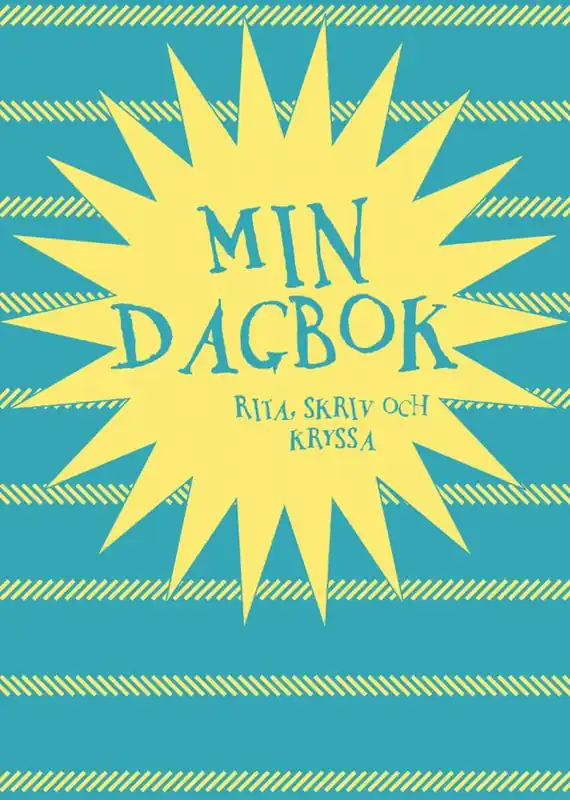 Fynd Min dagbok - rita, skriv och kryssa (blå) | 0:e upplagan