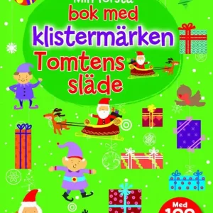 Nyhet Min första bok med klistermärken- Tomtens släde | 0:e upplagan