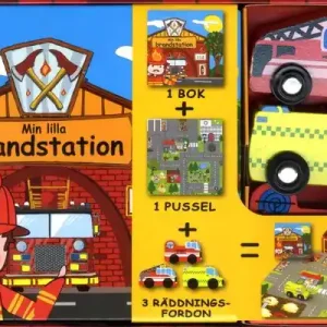 Rabatter Min lilla brandstation (bok, pussel och leksaker) | 1:a upplagan