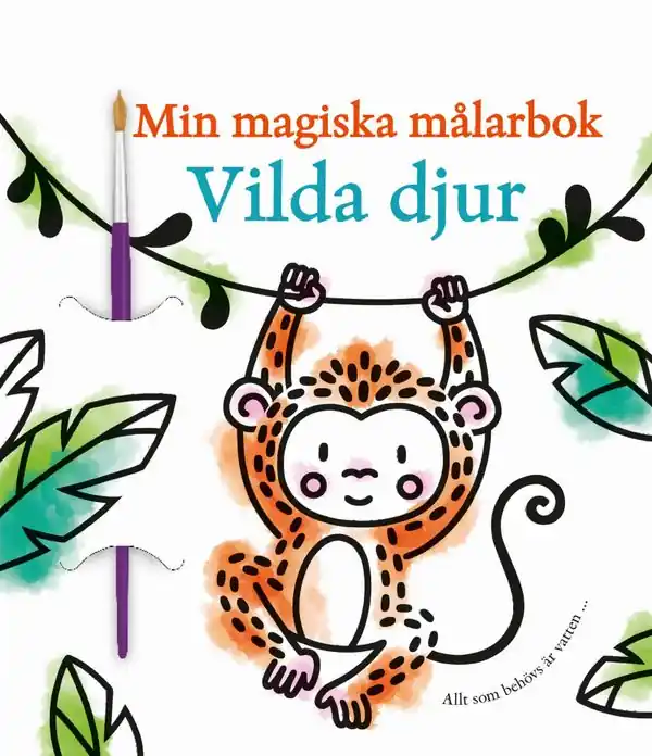risnedsättning Min magiska målarbok : Vilda djur | 0:e upplagan