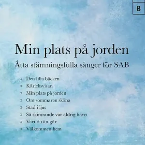 Handla nu Min Plats På Jorden,SAB | 0:e upplagan