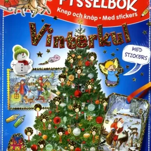 Outlet Min pysselbok : vinterkul knep och knåp Med stickers | 1:a upplagan