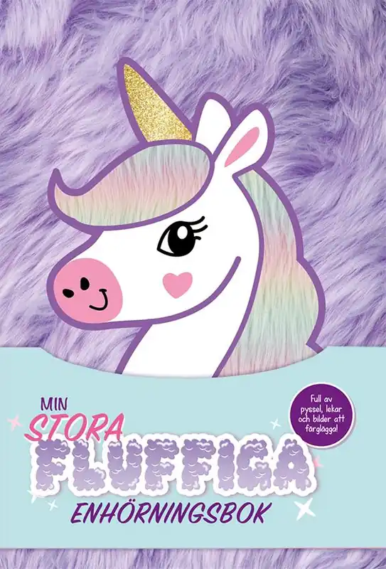 Min stora fluffiga enhörningsbok | 1:a upplagan Lågt pris