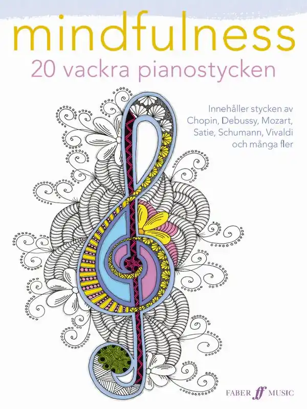 Mindfulness, 20 vackra pianostycken | 1:a upplagan Billigare