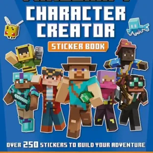 Minecraft Character Creator Sticker Book | 0:e upplagan Sänkt pris