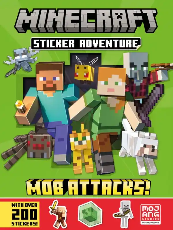 Rabatter Minecraft Sticker Adventure: Mob Attacks! | 0:e upplagan