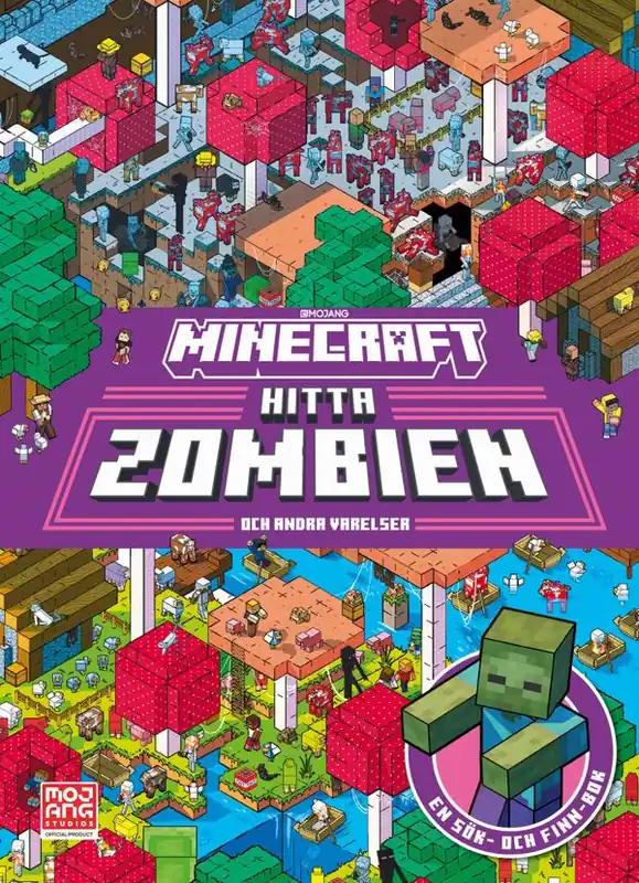 Minecraft. Hitta zombien och andra varelser - en sök och finn bok | 0:e upplagan Lägg i varukorgen