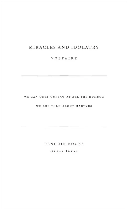 Miracles and Idolatry | 0:e upplagan Rabatt