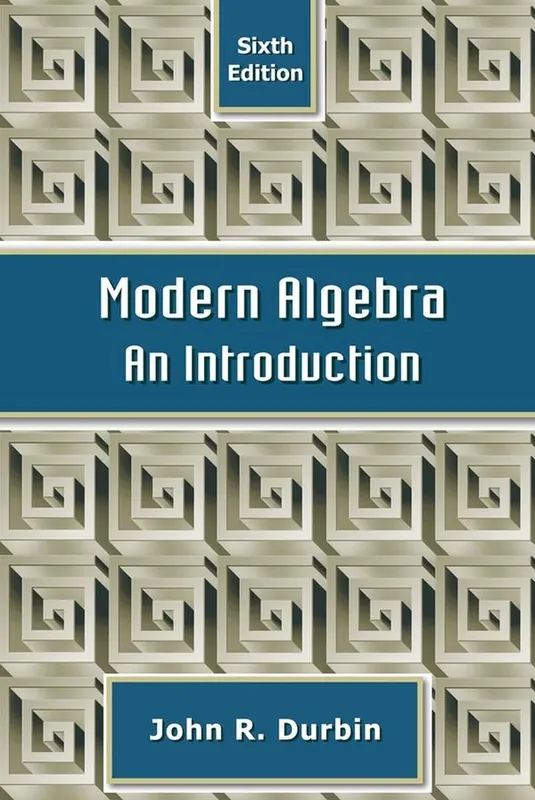 Modern Algebra: An Introduction | 6:e upplagan Beställ idag