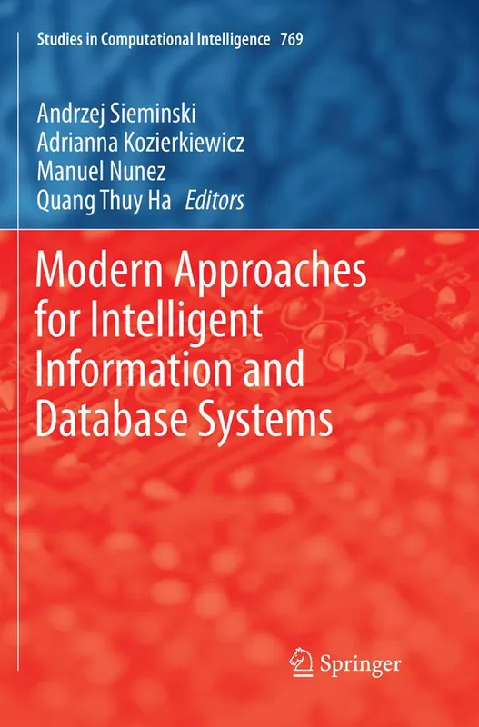 Fynd Modern Approaches for Intelligent Information and Database Systems | 1:a upplagan