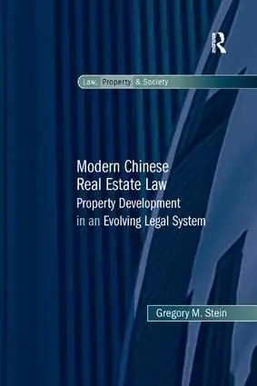 Beställ nu Modern Chinese Real Estate Law | 1:a upplagan