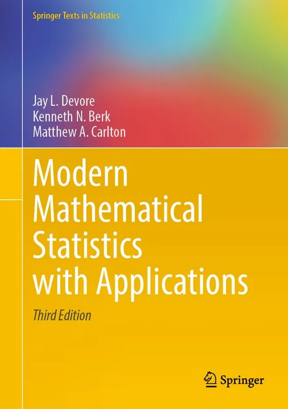 Beställ idag Modern Mathematical Statistics with Applications | 3:e upplagan