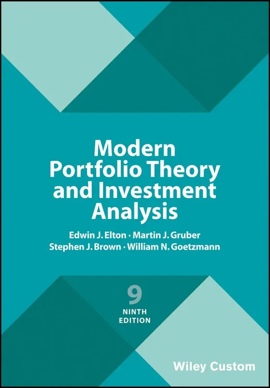 Handla nu Modern Portfolio Theory and Investment Analysis | 9:e upplagan