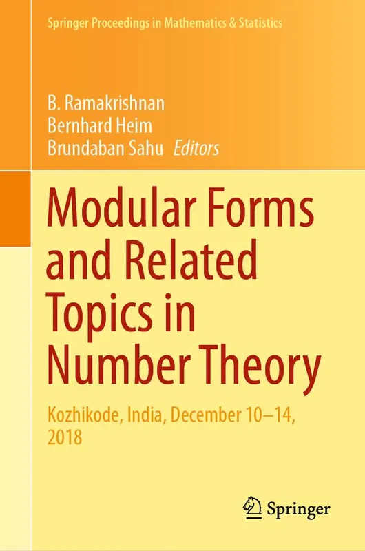 Begränsat antal Modular Forms and Related Topics in Number Theory | 1:a upplagan