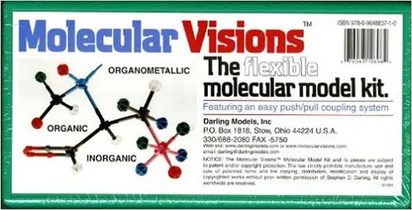 Molecular Visions (Organic, Inorganic, Organometallic) Molecular Model Kit #1 by Darling Models to accompany Organic Chemistry | 4:e upplagan Rabatt