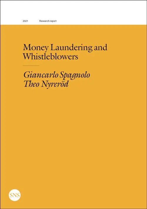 Money Laundering and Whistleblowers | 0:e upplagan Nyhet