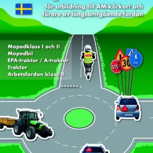 Reapris Mopedbok för utbildning till AM-körkort och förare av långsamt gående fordon | 0:e upplagan