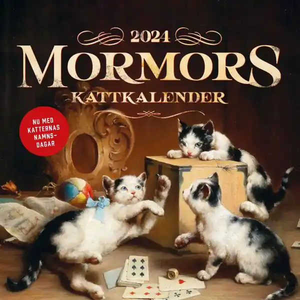 Mormors kattkalender 2024 | 1:a upplagan Billigare