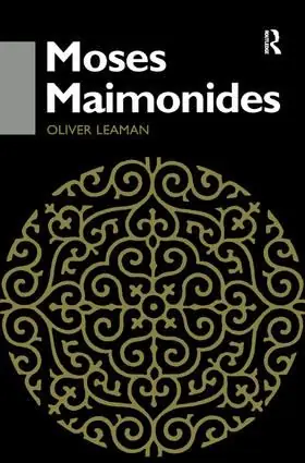 Nedsatt pris Moses Maimonides | 1:a upplagan