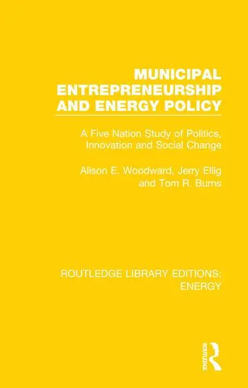 Municipal Entrepreneurship and Energy Policy | 1:a upplagan I lager
