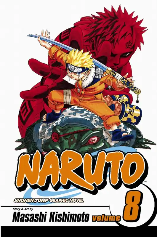 risnedsättning Naruto, Vol. 8 | 0:e upplagan