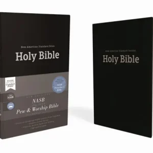 Extra rabatt NASB, Church Bible (Pew Bible), Hardcover, Black, 1995 Text, Comfort Print | 0:e upplagan