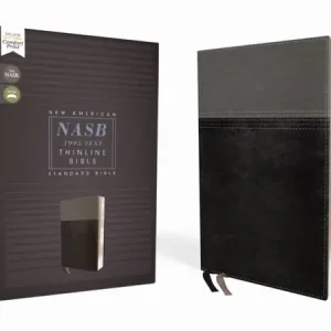 Rea NASB, Thinline Bible, Leathersoft, Black, Red Letter, 1995 Text, Comfort Print | 0:e upplagan