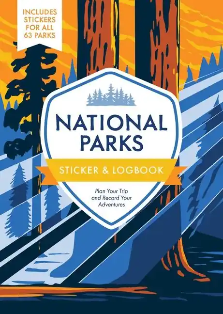 National Parks StickerLogbook | 0:e upplagan Billig