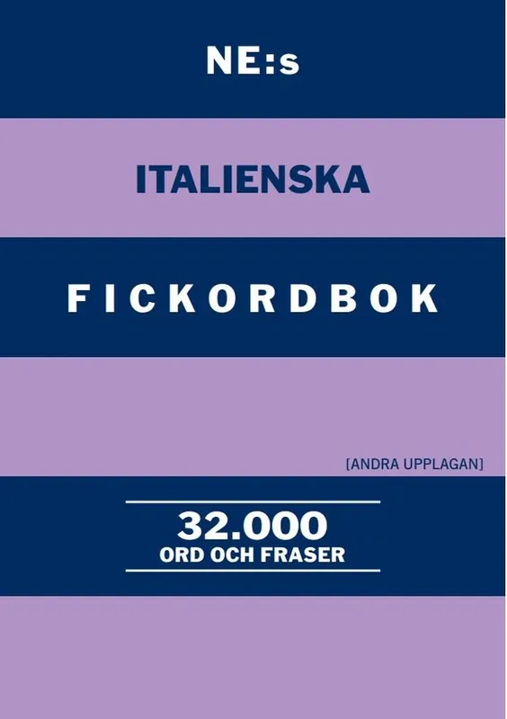 NE:s italienska fickordbok : Italiensk-svensk Svensk-italiensk 32000 ord oc | 2:a upplagan Outlet