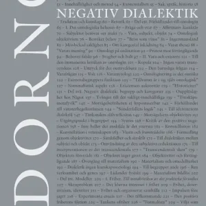 Negativ dialektik | 0:e upplagan Bästa pris
