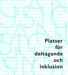 Platser för deltagande och inklusion | 1:a upplagan Billig