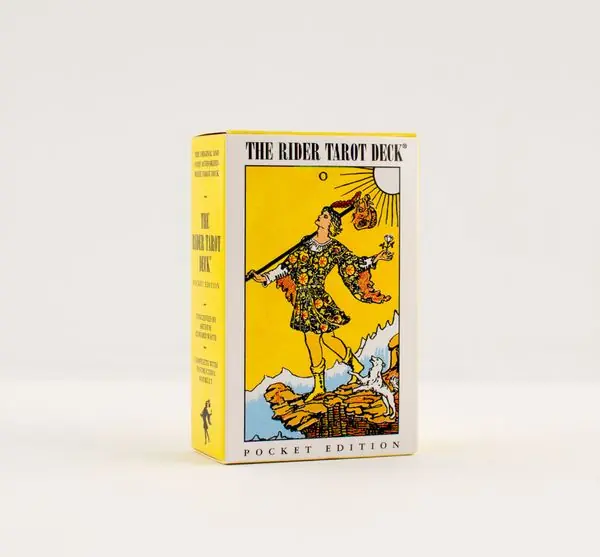 Pocket Rider-Waite Tarot Deck | 1:a upplagan Säker betalning