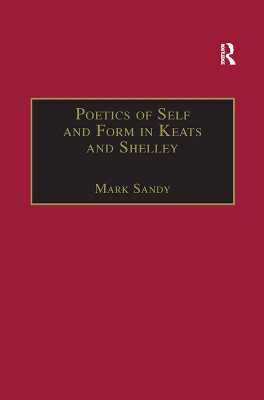 Endast denna vecka Poetics of Self and Form in Keats and Shelley | 1:a upplagan