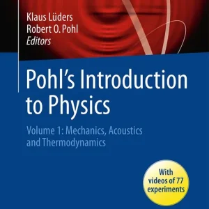 Utförsäljning Pohl's Introduction to Physics | 1:a upplagan