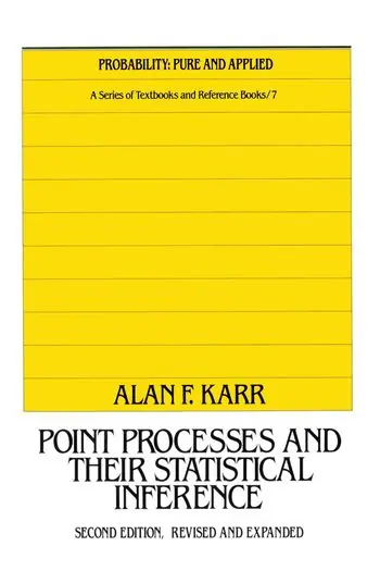 Populärt val Point Processes and Their Statistical Inference | 2:a upplagan