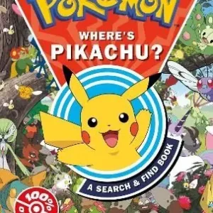 Kampanj Pokemon Where's Pikachu? A search & find book | 0:e upplagan