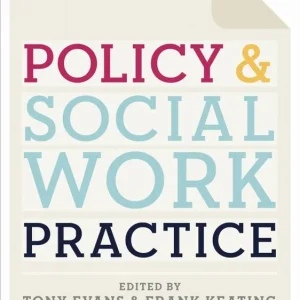 Beställ idag Policy and Social Work Practice | 1:a upplagan