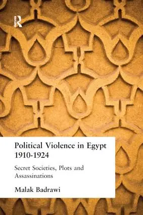 Political Violence in Egypt 1910-1925 | 1:a upplagan Populär