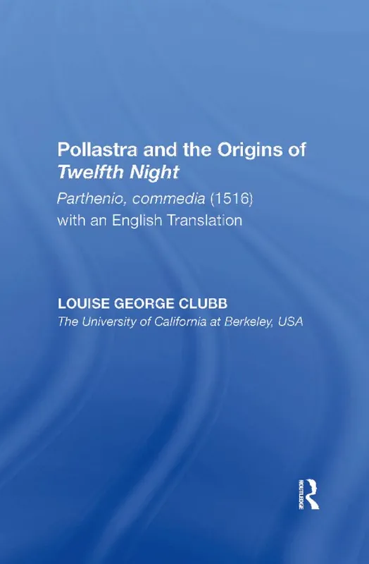 Billig Pollastra and the Origins of Twelfth Night | 1:a upplagan