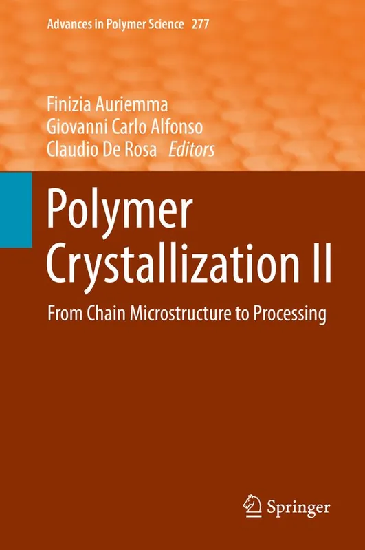 Köp online Polymer Crystallization II | 1:a upplagan