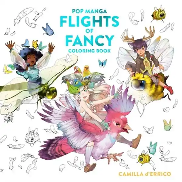 Handla nu Pop Manga Flights of Fancy Coloring Book | 0:e upplagan