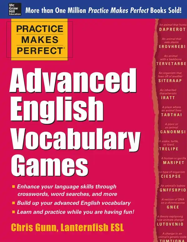 Practice makes perfect advanced english vocabulary games | 0:e upplagan Lågt pris
