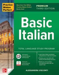 Populär Practice Makes Perfect: Basic Italian, Premium Third Edition | 3:e upplagan