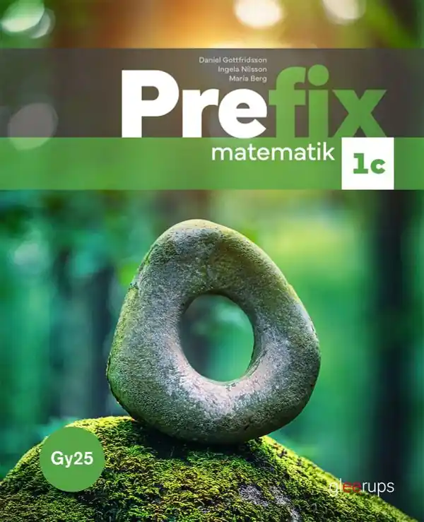 Fri frakt Prefix matematik 1c, bok, Gy25 | 1:a upplagan